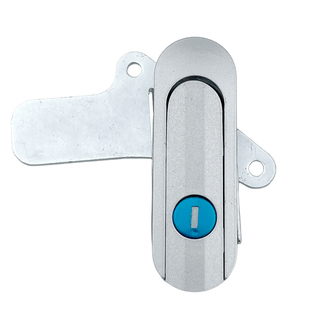 电控箱锁开关控制柜门锁电气机柜天地连杆锁通用型电箱按压把手锁