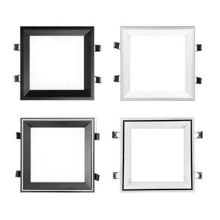 集成吊顶蜂窝大板LED灯19*19方灯20*20弹簧卡扣灯暗装嵌入式方灯