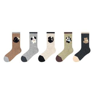 男童袜子春秋款新疆棉高筒袜儿童秋冬季长筒袜小男孩宝宝冬天棉袜