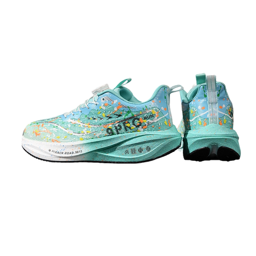 赤兔9pro跑步鞋中大童秋冬双网跑鞋青少年碳板竞速夜光运动鞋棉鞋