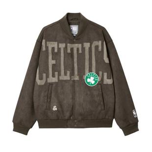 绫致杰克琼斯NBA联名凯尔特人队秋冬舒适棒球服长袖外套休闲