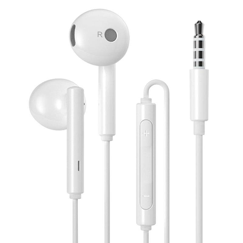 华为有线耳机原装正品am115入耳式3.5mm圆头手机通用电脑安卓半入