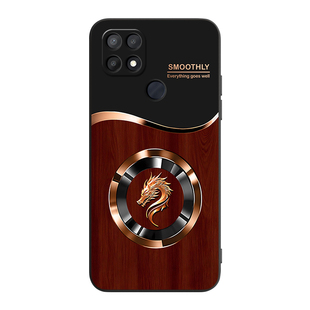 皑晨适用于OPPOA15s手机壳cph2179外壳0ppoa15s保护套CPH2l85撞色Oopoα15s国潮CPH2179商务欧珀A15s防摔男款