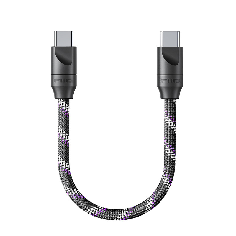 飞傲Trust信任TypeC转TypeC音频RR13解码双RCA同轴3.5mm对录线XLR