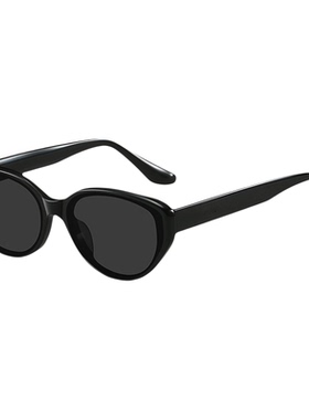 LESCA复古偏光猫眼小脸太阳镜