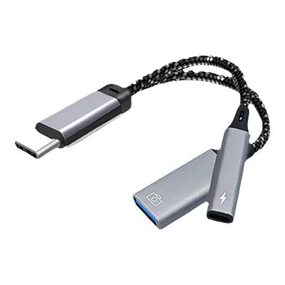 typecOTG线一分二充电+OTG