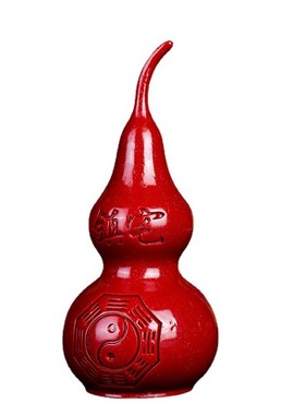 朱砂保平安客厅葫芦摆件