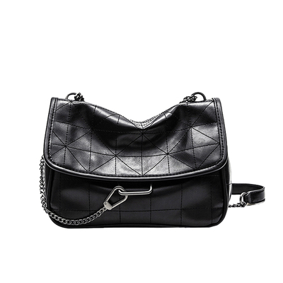 2025秋冬新款女包时尚软质斜挎包百搭链条单肩包休闲流浪腋下包潮