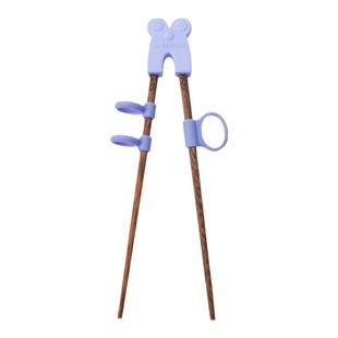 儿童筷子训练筷3岁6岁宝宝吃饭辅助器学习幼儿专用练习指环矫正短