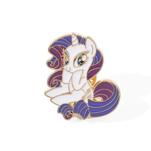 小马驹可爱日系胸针金属徽章衣服包包笔袋装饰勋章卡通动漫JK配饰