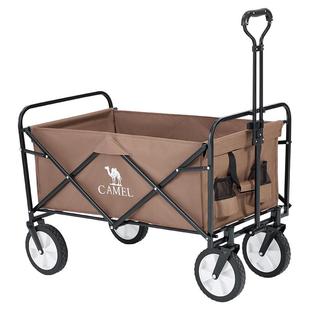 camel户外露营车可折叠野餐手推车儿童可躺旅行拉车大容量营地车