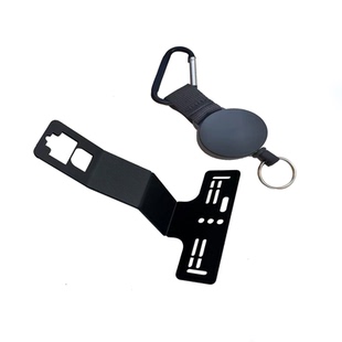 车载电台面板支架八重洲7900/8900/100dr/400/ICOM车台后视镜挂钩