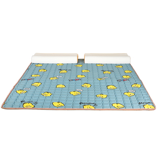 冰丝凉席双面床垫冬夏两用学生宿舍单人海绵垫租房专用榻榻米软垫