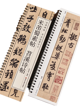 现货正版米芾蜀素帖苕溪诗帖