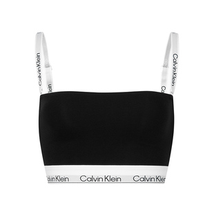CK内衣26新款摩登引力带女士无钢圈薄垫可拆卸肩带抹胸文胸QF8838