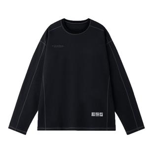 BJHG不计后果 美式华夫格长袖t恤男款秋冬季美式休闲内搭打底上衣