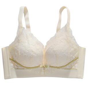 大胸显小胸内衣女薄款收副乳防下垂调整型超薄无钢圈零束缚文胸罩