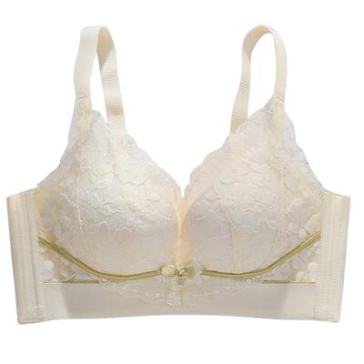 大胸显小胸内衣女薄款防下垂调整