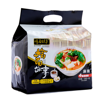 烩面故事非油炸纯手工特惠四连包