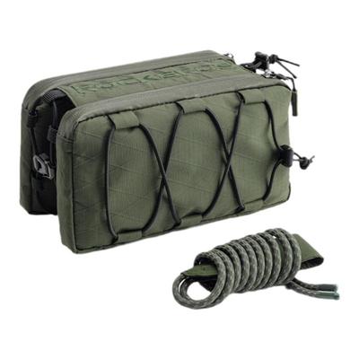 洛克兄弟创新抽绳式悬空马鞍包