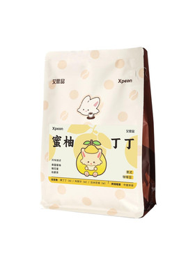 艾思品 蜜柚丁丁咖啡豆中度烘焙意式拼配新鲜烘焙果丁丁