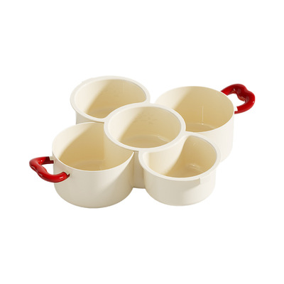 火锅配菜盘厨房多功能配料分格盘