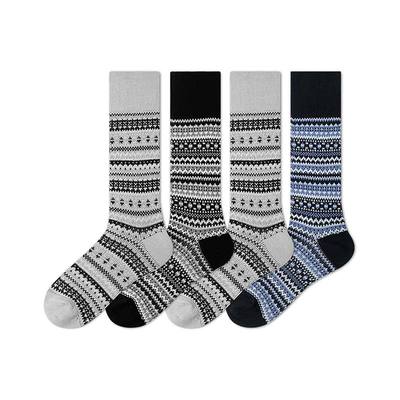 防臭保暖秋冬复古高筒男棉袜