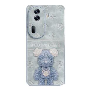 暴力熊适用opporeno11手机壳reno11pro新款真小羊皮质+硅胶8高级感9镜头7全包oppo防摔0ppo曲屏10的十端6女se