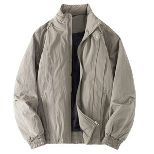 美式复古工装羽绒服男款2025冬季新款90鸭绒宽松户外休闲羽绒外套