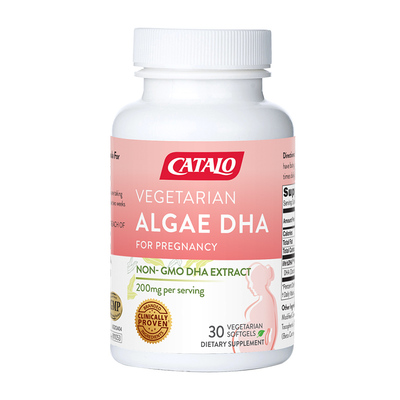 CATALO家得路孕妇专用DHA海藻油孕期藻油哺乳30粒