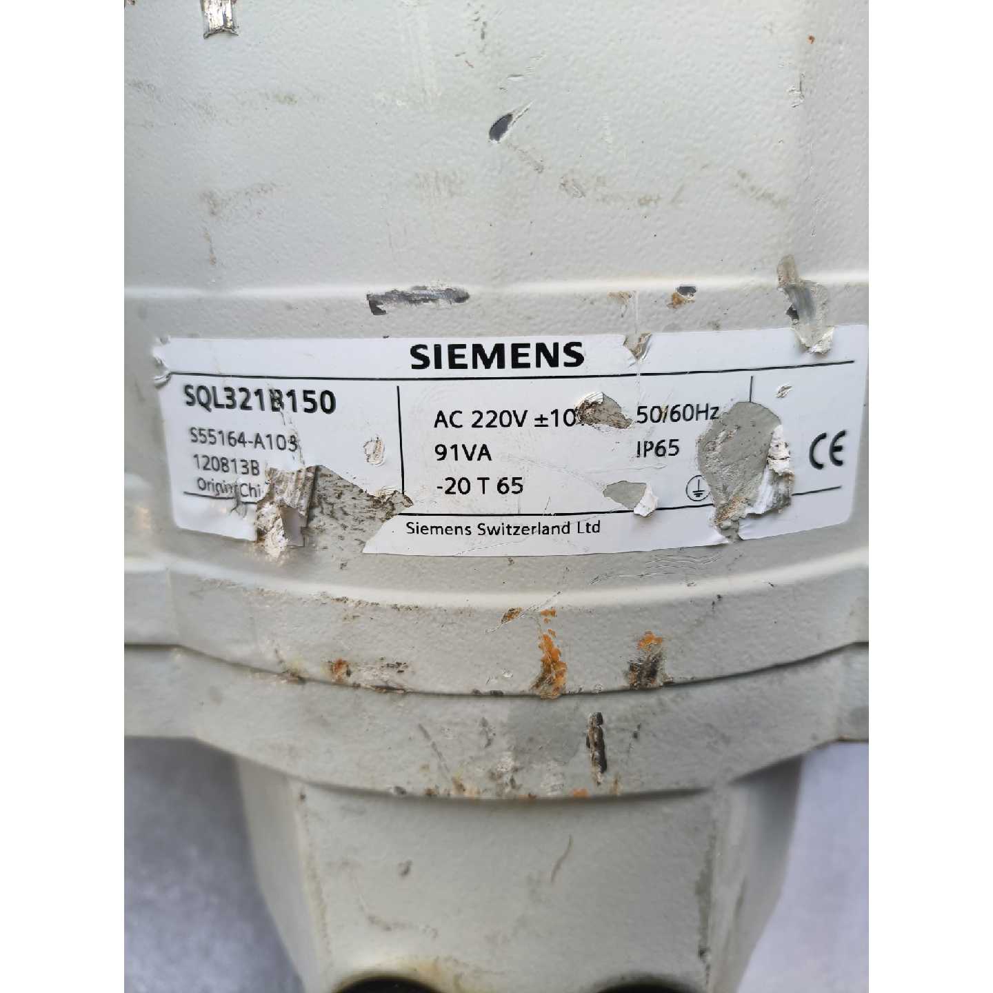 议价西门子电动执行器 SQL321B150,二手拆机,转动很顺,