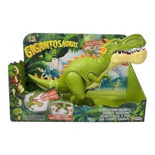 全新MATTEL GIGANTOSAURUS巨兽龙发声仿真恐龙手办模型