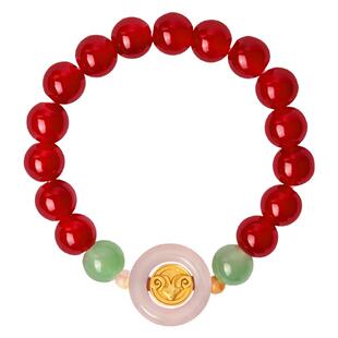 麦玲玲2026年马年本命年好运守护手串生肖幸运手绳太岁红绳手链