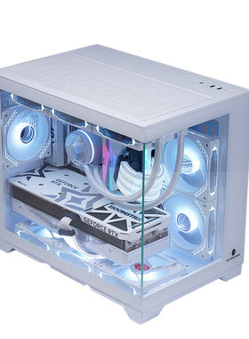 玩嘉机箱matx海景房机箱孤勇者