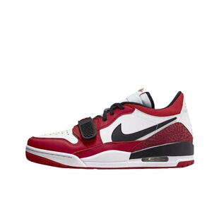 耐克NIKE AIR JORDAN LEGACY 312 黑白烟灰低帮篮球鞋IQ9784-001