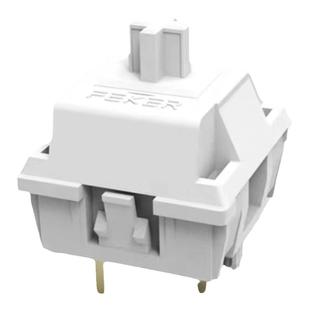 FEKER 汉白玉轴v3线性石子音五脚轴厚润麻将音平替热键轴 HMX新品