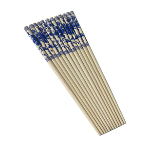 一次性家用筷子24高档餐厅27精品青花瓷酒席红色结婚喜寿宴30火锅