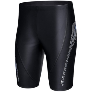 WaterTime泳裤男款夏季专业训练速干防尴尬泳裤男泳衣游泳装备