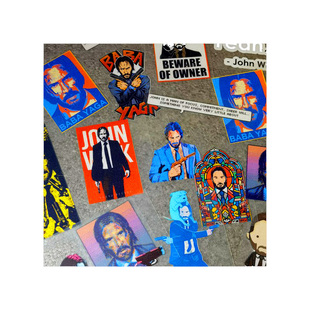 SOKO贴贴 Johnwick疾速追杀车贴贴纸极速追杀疾速特攻babayaga