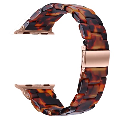 萱芊适用于GTwatch树脂三珠表带