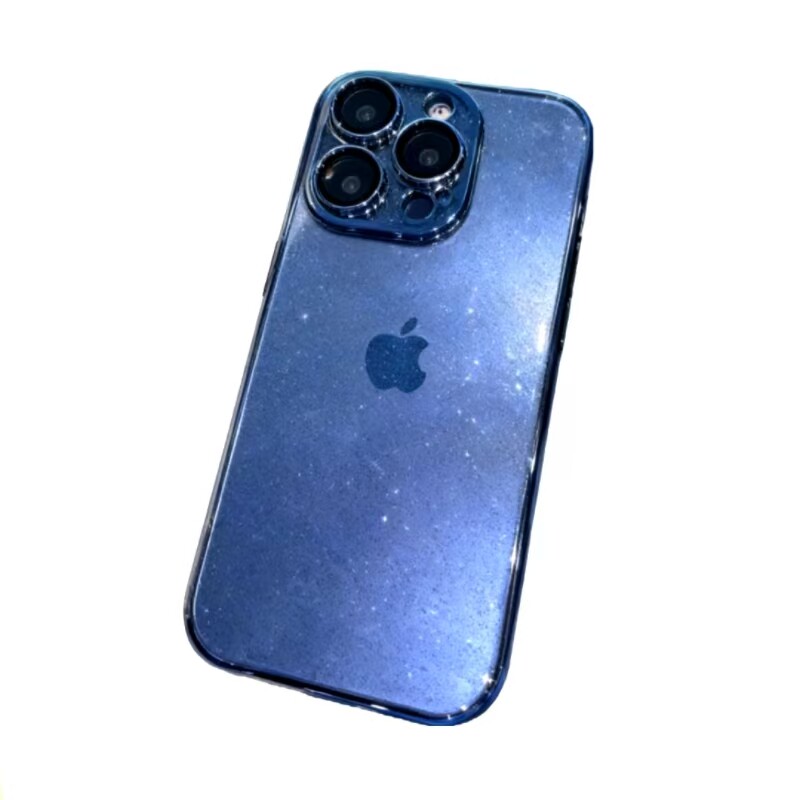 适用苹果16promax手机壳iPhone17保护套15带镜头膜14闪粉12高级感13全包pro小众promax防摔16plus女男超薄pm