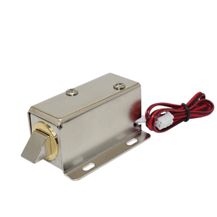 LY03 DC12V/24V电磁锁小电锁电控锁电子抽屉小电锁电插锁电子插销