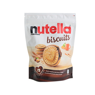 德国进口费列罗nutella巧克力榛子夹心饼干能多益爱心休闲零食品