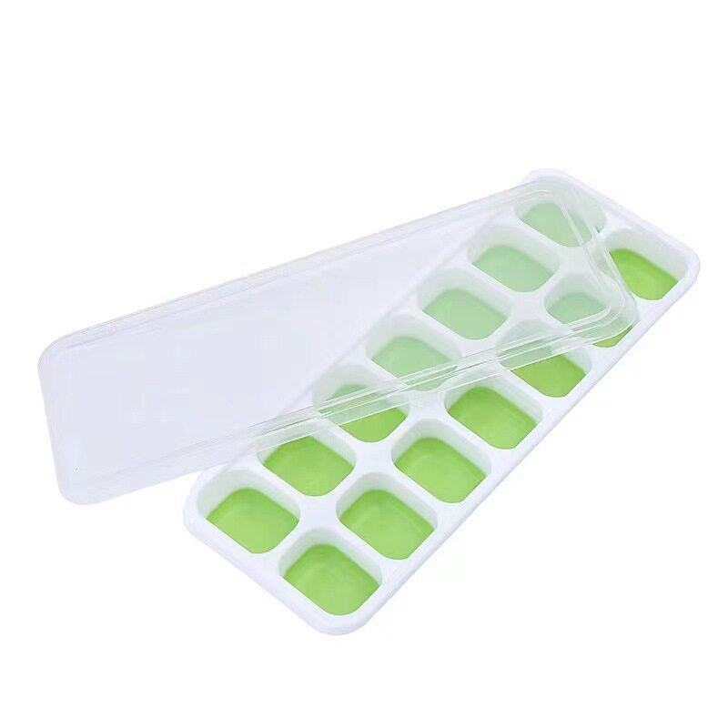 冰块硅胶模具家用自制冻冰块储存盒制冰神器食品级带盖速冻制冰盒