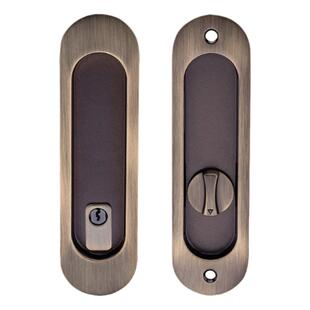 雅洁移门锁简约风门锁室内推拉门左右移门拉手趟门锁AS1031-H03