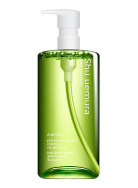香港直邮植村秀（SHU UEMURA）绿茶卸妆油450ml正品