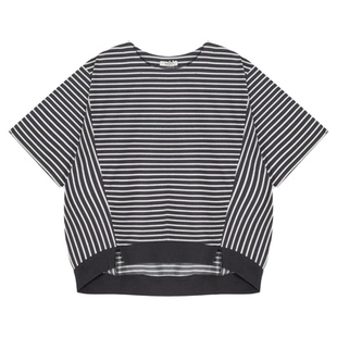 studio CLIP T恤女2026春季新款休闲含棉宽松慵懒短袖上衣580057