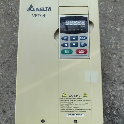 【询价】台达变频器5.5KW VFD055B43A ，已上电适用