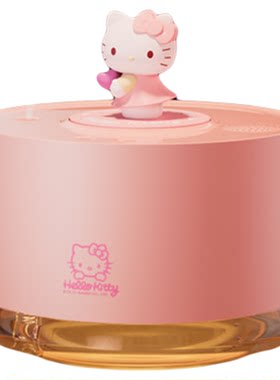 正版hellokitty蓝牙音箱加湿器办公室大雾量家用卧室加湿女生礼物