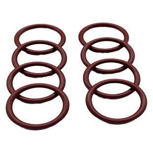 氟橡胶o型圈耐高温280度线径1-10mm耐腐蚀耐磨VITON棕色FKM密封圈